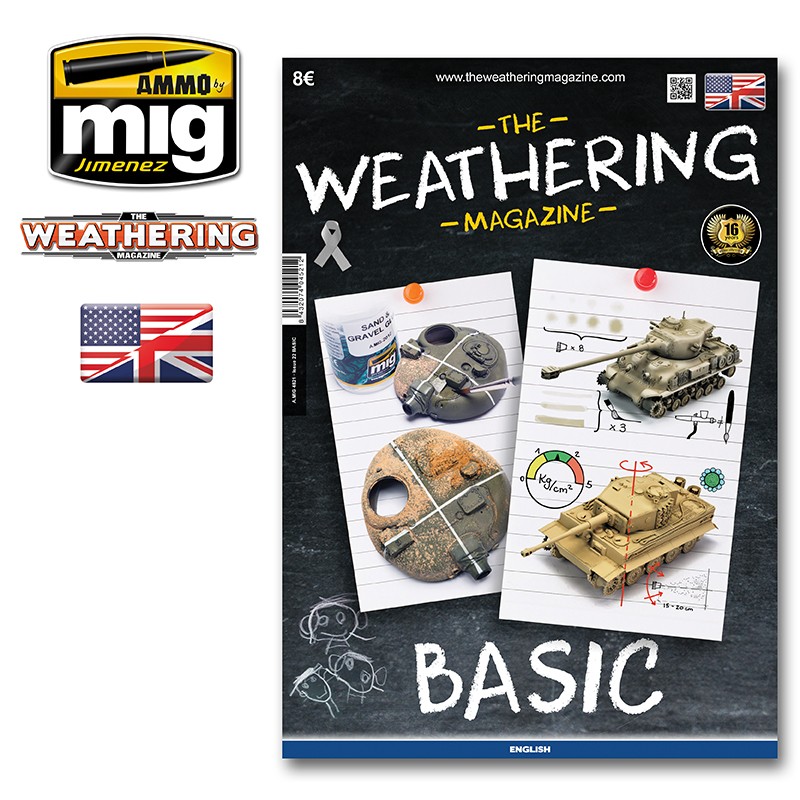 Ammo by Mig Book AMIG4521 The Weathering Magazine Basic 