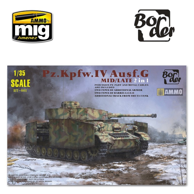 1/35 Pz.kpfw. IV Ausf. G Mid/Late - 2 in 1