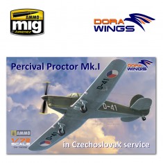 1/72 Percival Proctor Mk.1 marking of Czechoslovakia