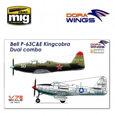 1/72 Bell P-63C&E Kingcobra Dual combo (2 in 1)
