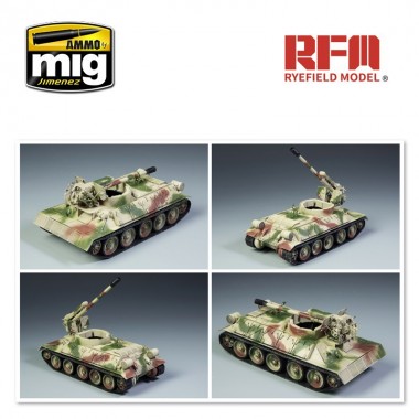 1/35 T-34/D-30 122mm Syrian...