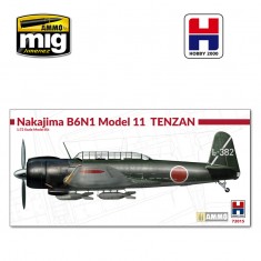 1/72 Nakajima B6N1 Model 11 Tenzam