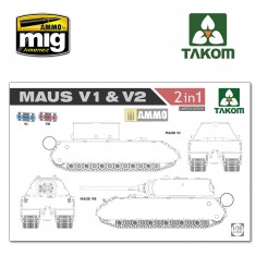 1/35 WWII  Maus V1 & V2  2 in 1 (Limited Edition)