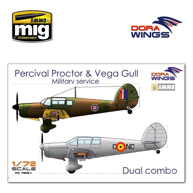 Percival Proctor& Vega Gull (2 in 1)