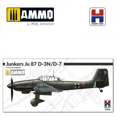 1/72 Junkers Ju-87 D-3 N / D-7