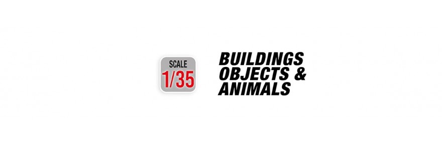 AMMO Maquetas Edificios, objetos y animales para modelismo escala 1/35